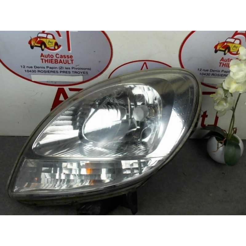 Optique avant principal gauche (feux)(phare) RENAULT KANGOO I PHASE 2 d’occasion