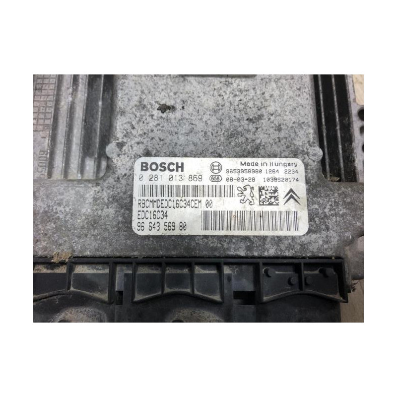 Calculateur moteur PEUGEOT EXPERT 2 d’occasion