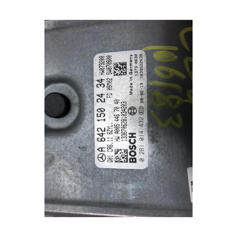 Calculateur moteur MERCEDES CLASSE C 204 PHASE 1 d’occasion
