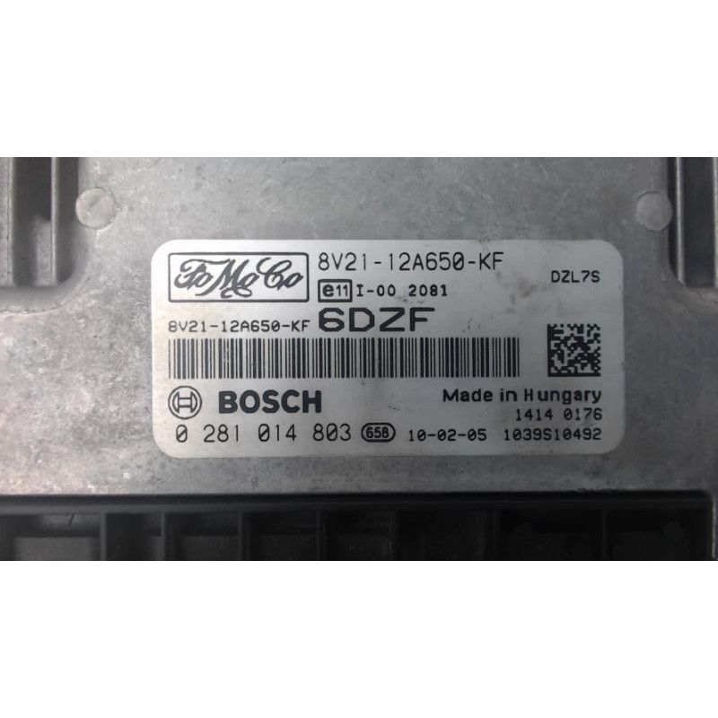 Calculateur moteur FORD FIESTA 6 PHASE 1 d’occasion