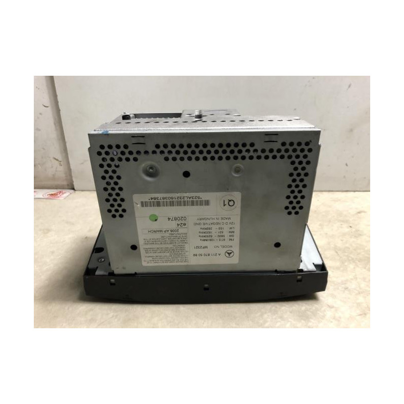 Autoradio d'origine MERCEDES CLASSE E 211 PHASE 1 d’occasion