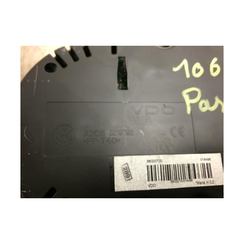 Compteur VOLKSWAGEN PASSAT 6 BREAK d’occasion