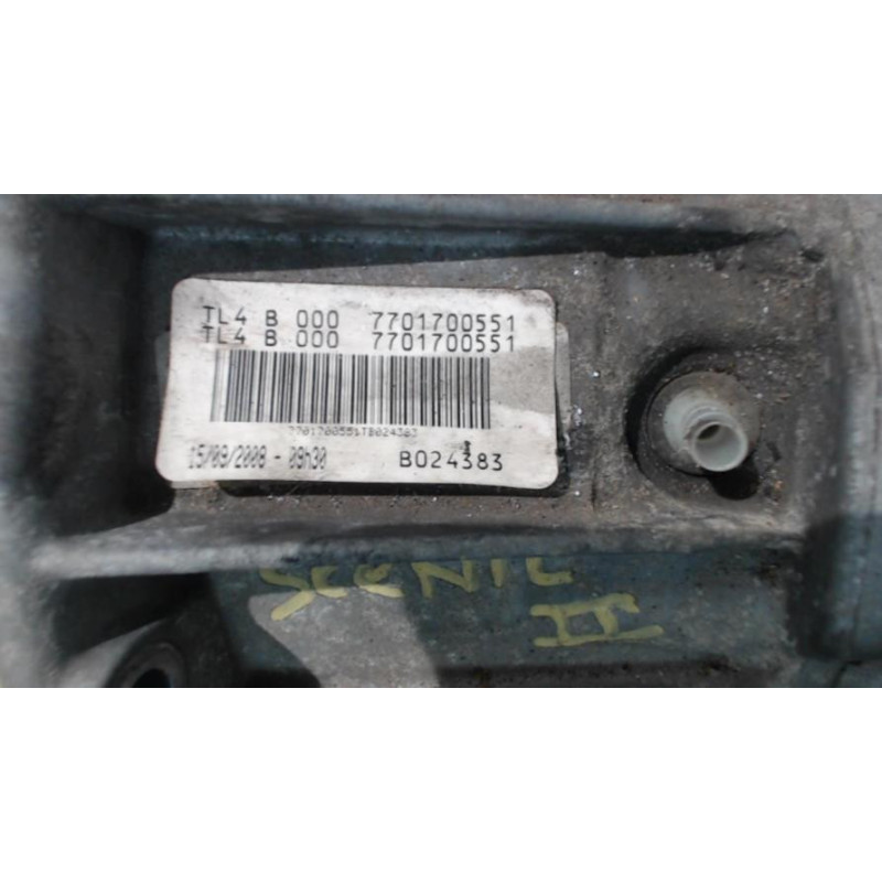 Boite de vitesses RENAULT GRAND SCENIC 2 PHASE 2 d’occasion