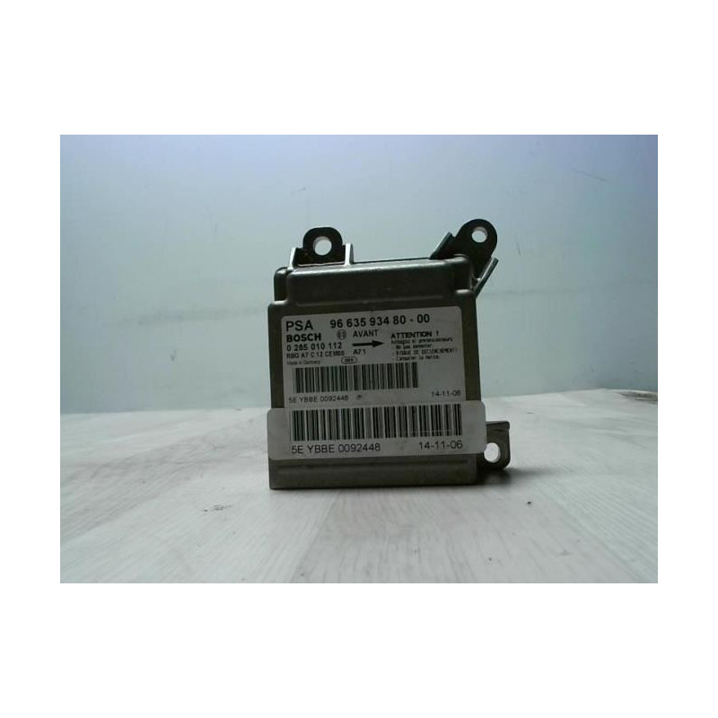 Boitier air bag PEUGEOT 207 PHASE 2 d’occasion