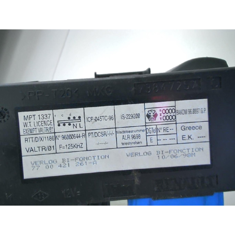 Boitier UPC RENAULT LAGUNA 1 PHASE 2 d’occasion