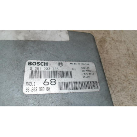 Calculateur moteur CITROEN AX PHASE 2 d’occasion
