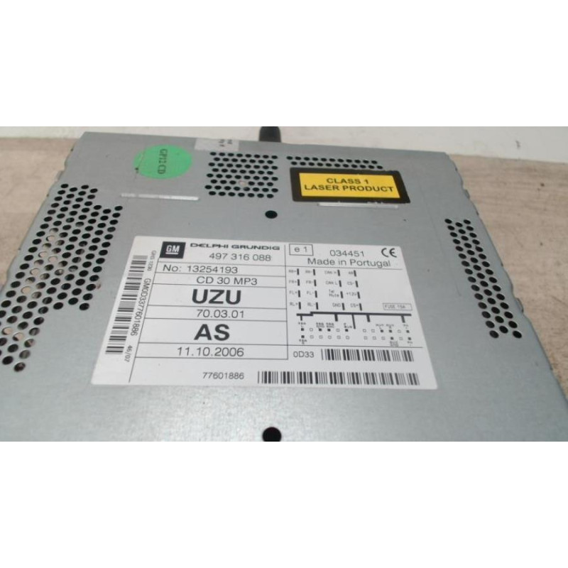 Autoradio d'origine OPEL CORSA D PHASE 1 d’occasion