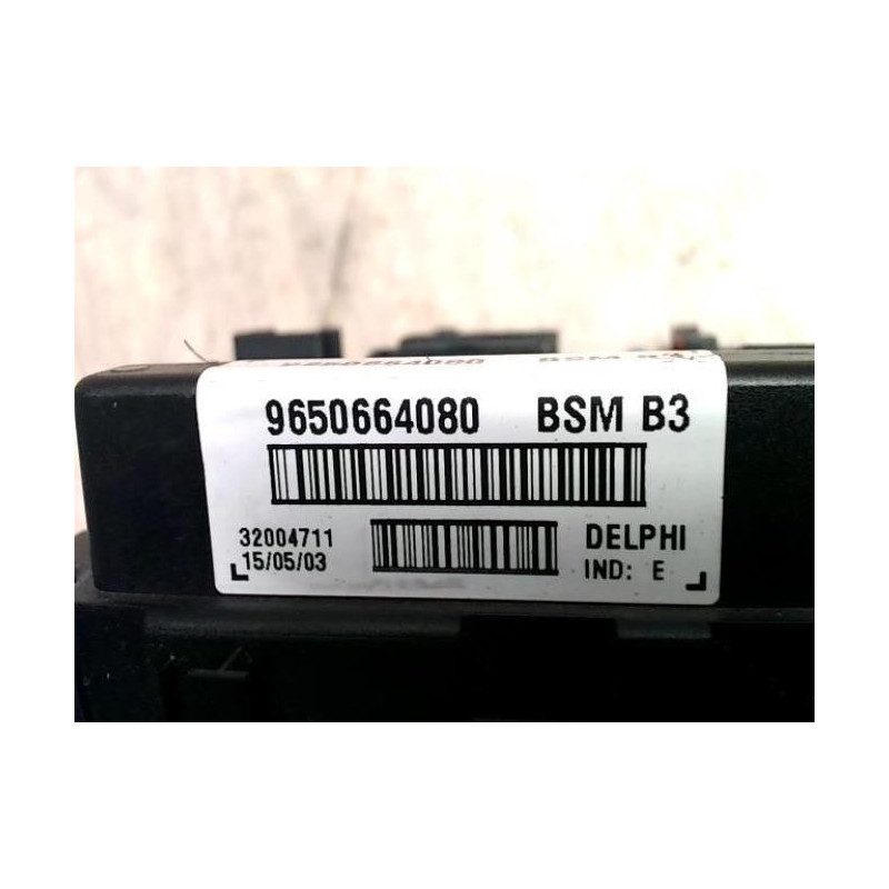 Boitier servitude moteur (BSM) PEUGEOT 206 PHASE 1 d’occasion
