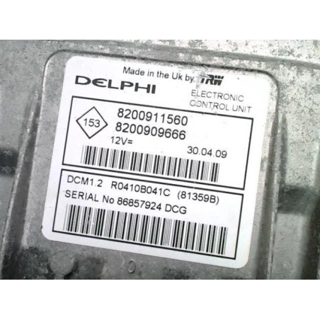 Calculateur moteur RENAULT CLIO 3 PHASE 2 d’occasion