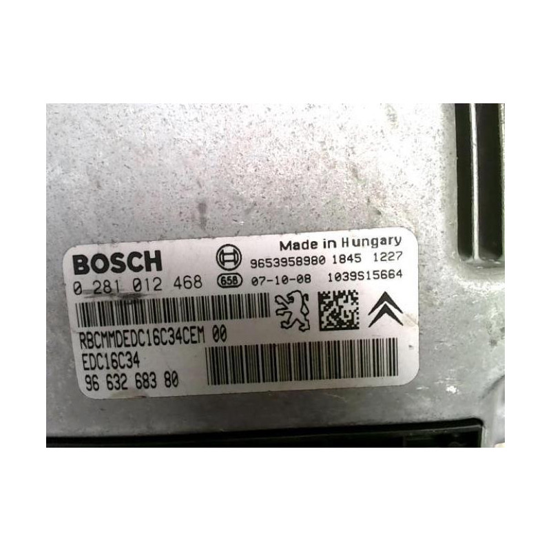 Calculateur moteur CITROEN XSARA PICASSO PHASE 2 d’occasion