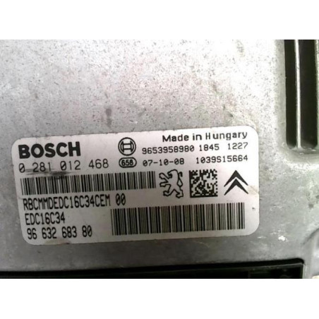 Calculateur moteur CITROEN XSARA PICASSO PHASE 2 d’occasion