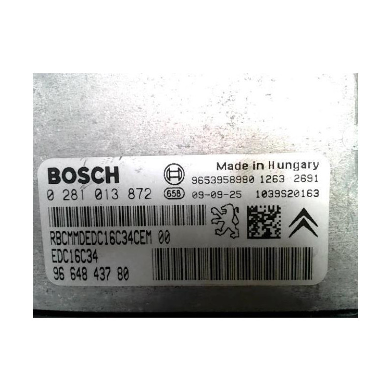 Calculateur moteur CITROEN C5 2 d’occasion
