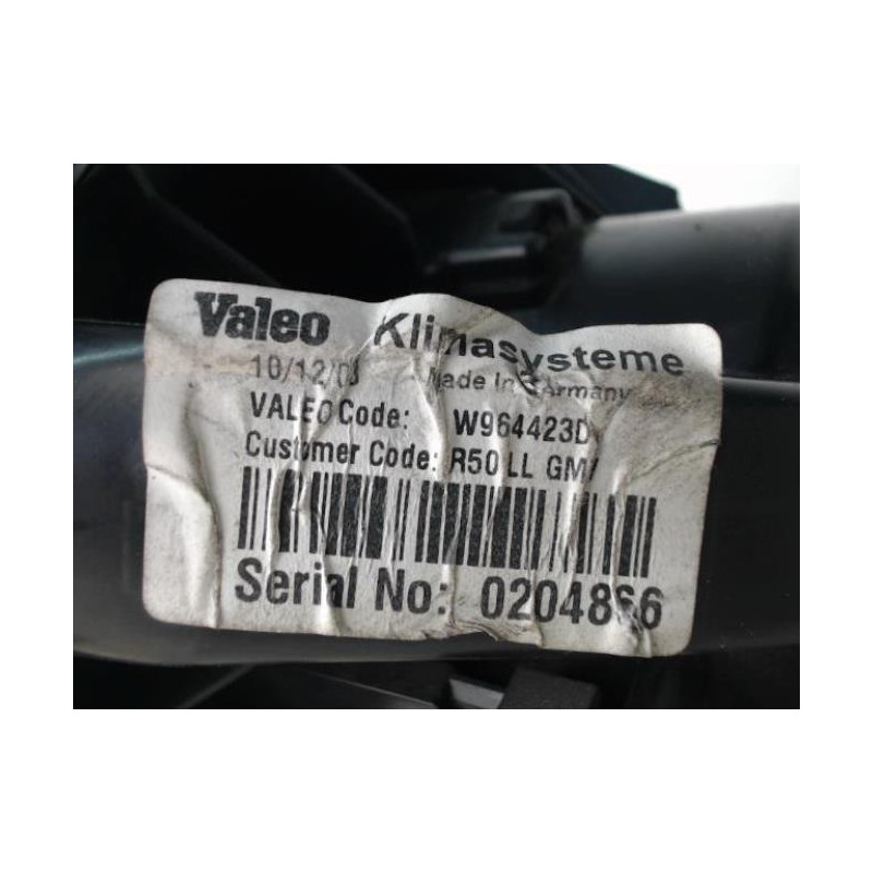 Pulseur d'air MINI MINI 1 R50/R53 PHASE 1 d’occasion