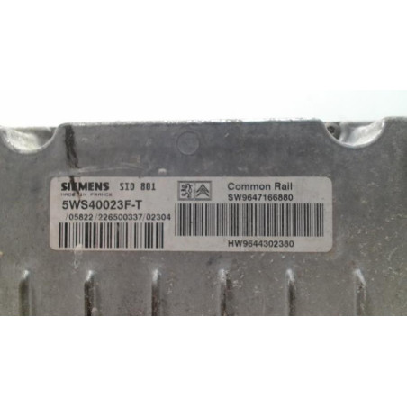 Calculateur moteur CITROEN XSARA PHASE 2 BREAK d’occasion