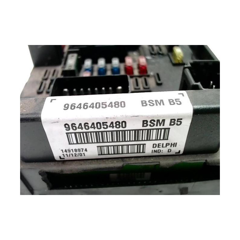 Boitier servitude moteur (BSM) PEUGEOT 307 PHASE 1 d’occasion