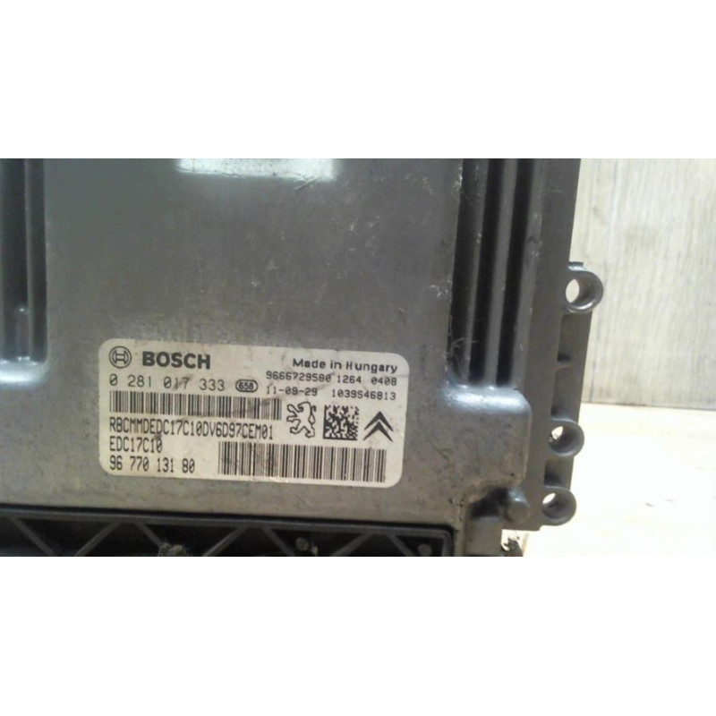Calculateur moteur CITROEN C3 PICASSO PHASE 1 d’occasion