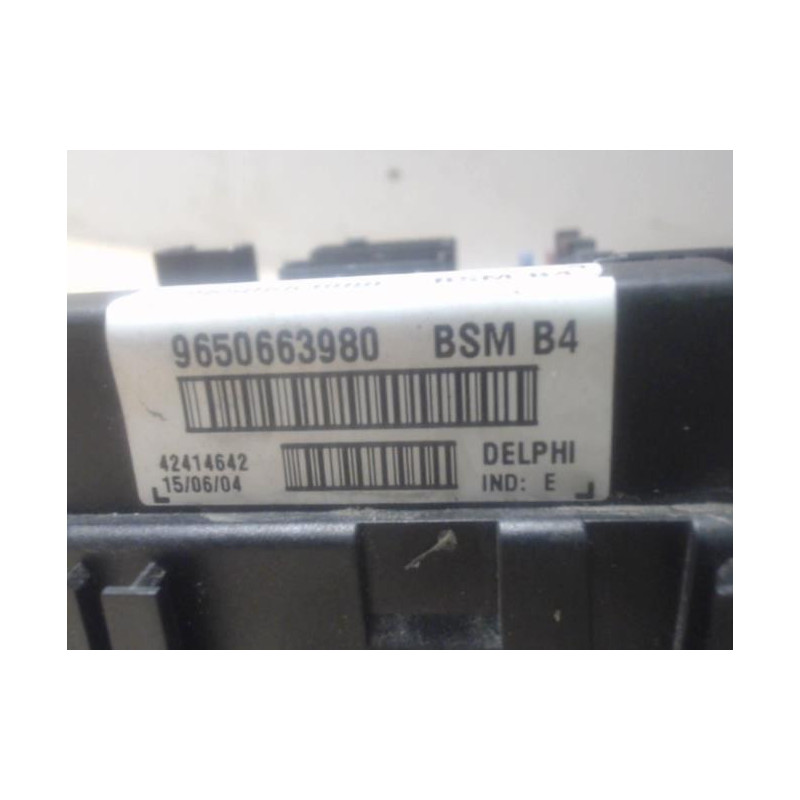 Boitier servitude moteur (BSM) PEUGEOT 206 PHASE 2 d’occasion