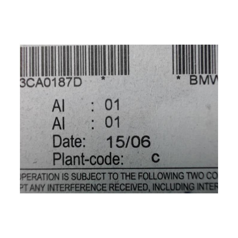 Ecran GPS BMW SERIE 3 E91 TOURING PHASE 1 BREAK d’occasion