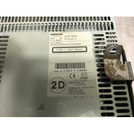 Autoradio d'origine NISSAN NOTE 1 PHASE 2 d’occasion