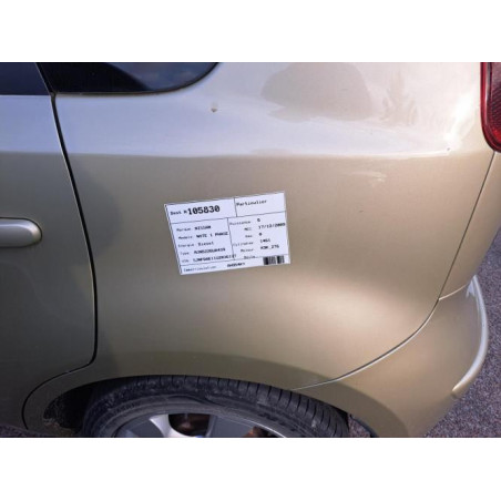 Serrure arriere gauche NISSAN NOTE 1 PHASE 2 d’occasion