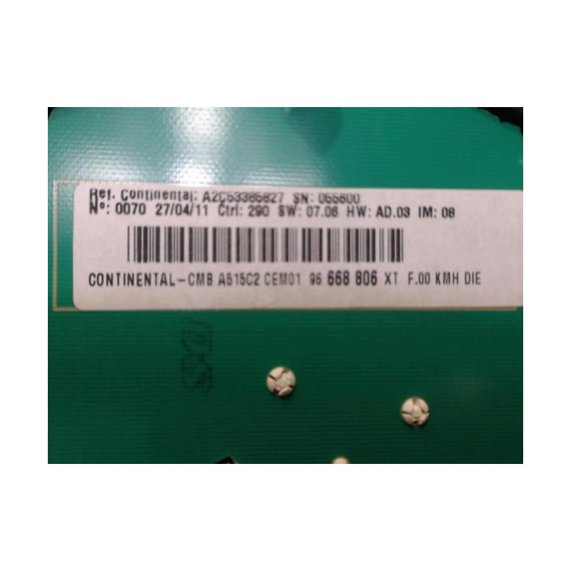 Compteur CITROEN C3 2 PHASE 1 d’occasion