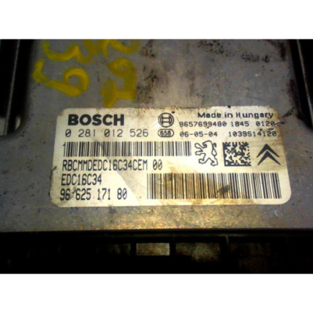 Calculateur moteur PEUGEOT 207 PHASE 1 d’occasion
