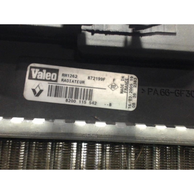 Radiateur eau RENAULT SCENIC 2 PHASE 1 d’occasion