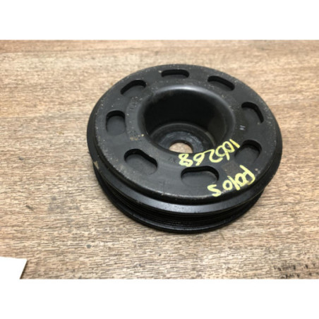 Poulie damper VOLKSWAGEN POLO 5 PHASE 2 d’occasion