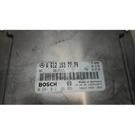 Calculateur moteur MERCEDES CLASSE C 203 PHASE 1 d’occasion