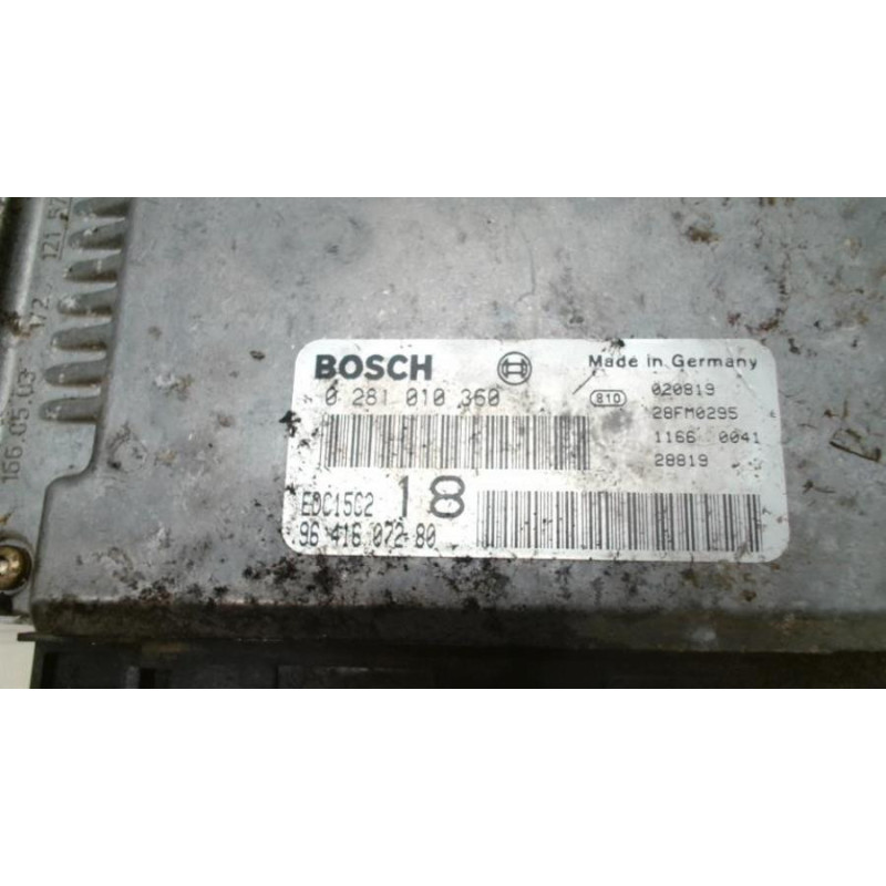 Calculateur moteur PEUGEOT PARTNER 1 PHASE 1 d’occasion