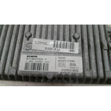 Calculateur moteur CITROEN C5 1 PHASE 1 d’occasion