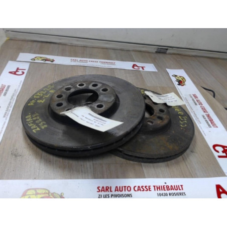 Paire de disques avant (freinage) OPEL ZAFIRA (F75) MONOSPACE 2.0 DTI d’occasion