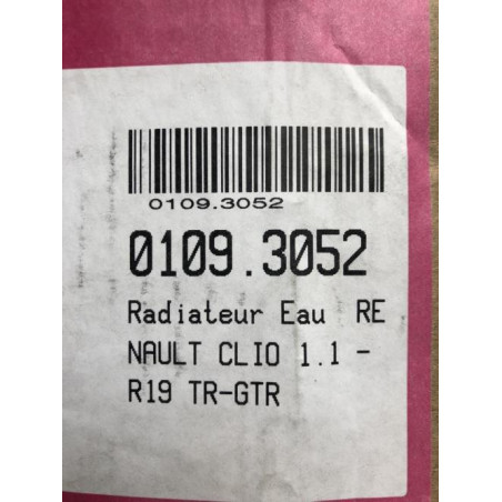 Radiateur eau RENAULT  d’occasion