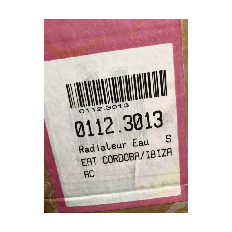 Radiateur eau SEAT  d’occasion