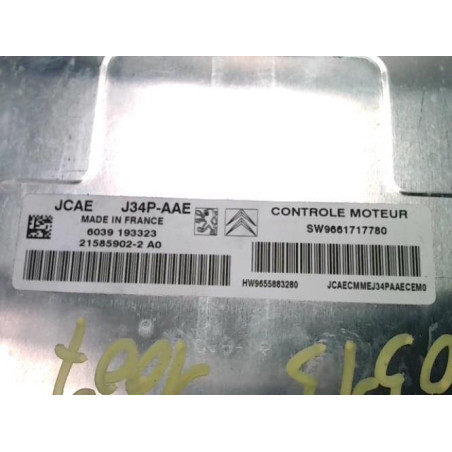 Calculateur moteur PEUGEOT 1007 d’occasion