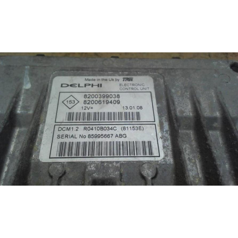 Calculateur moteur RENAULT CLIO 3 PHASE 1 d’occasion
