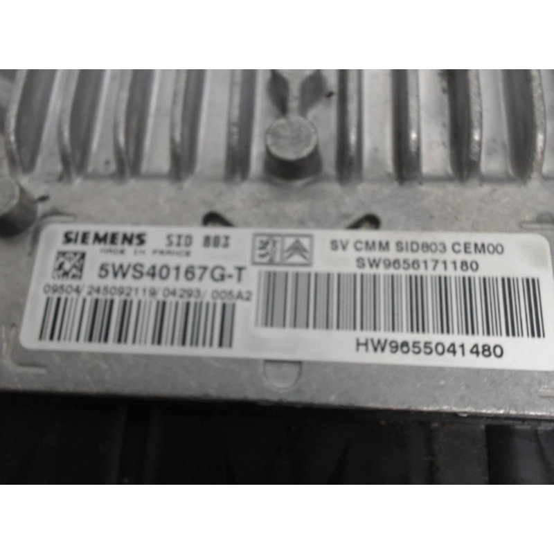 Calculateur moteur PEUGEOT 407 PHASE 1 d’occasion