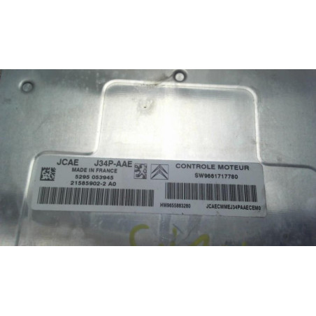 Calculateur moteur PEUGEOT 1007 d’occasion