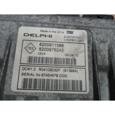 Calculateur moteur RENAULT TWINGO 2 PHASE 1 d’occasion