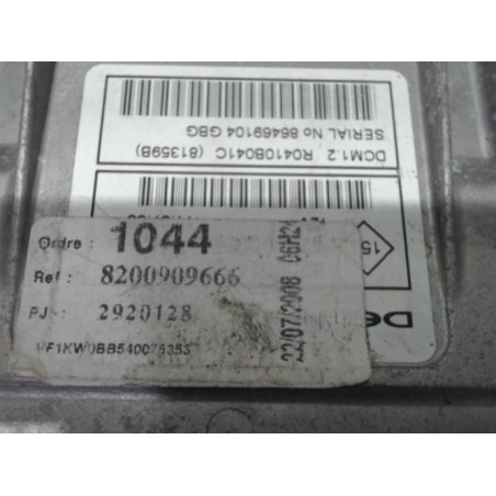 Calculateur moteur RENAULT KANGOO 2 PHASE 1 d’occasion