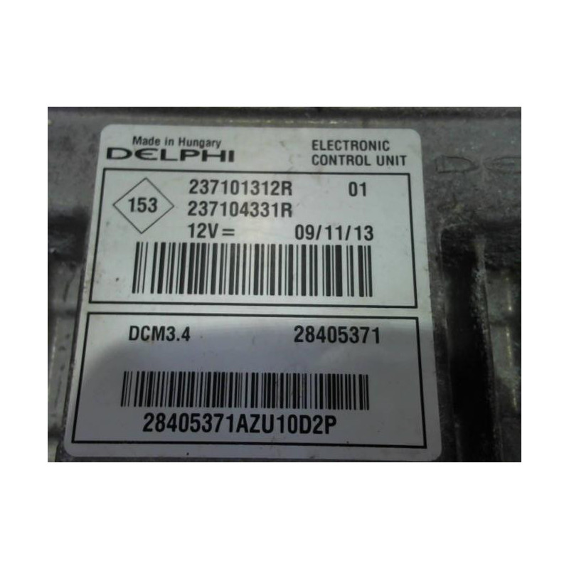 Calculateur moteur RENAULT TWINGO 2 PHASE 2 d’occasion
