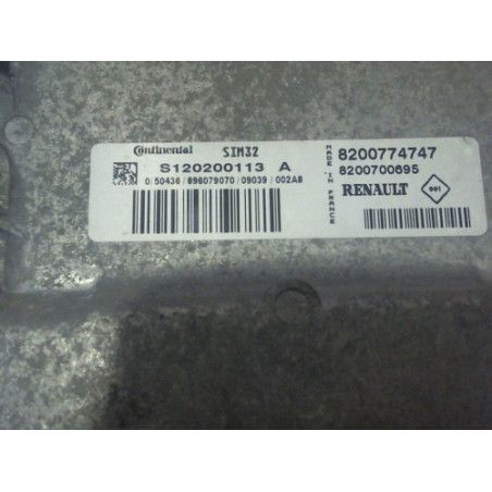 Calculateur moteur RENAULT TWINGO 2 PHASE 1 d’occasion