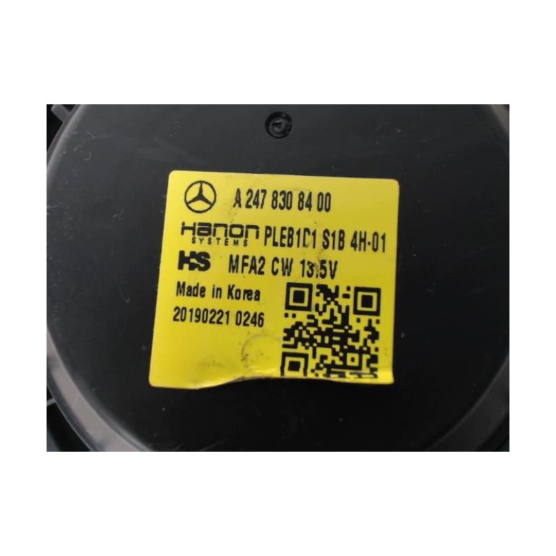 Pulseur d'air MERCEDES CLASSE A 177 d’occasion