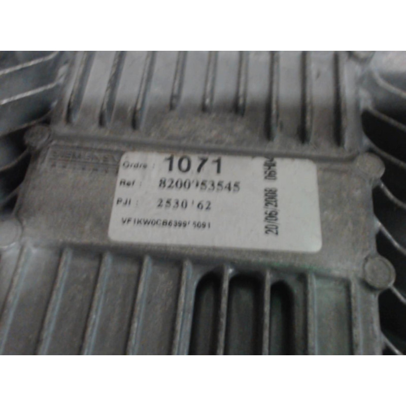 Calculateur moteur RENAULT KANGOO 2 PHASE 1 d’occasion