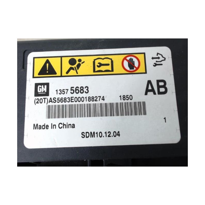 Boitier air bag OPEL ASTRA J PHASE 1 d’occasion