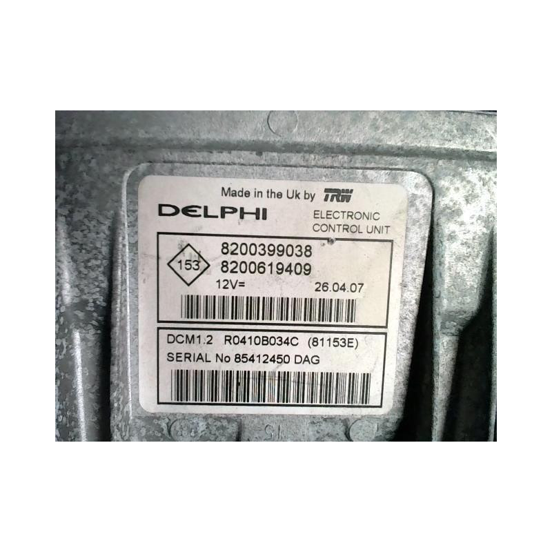 Calculateur moteur RENAULT CLIO 3 PHASE 1 d’occasion
