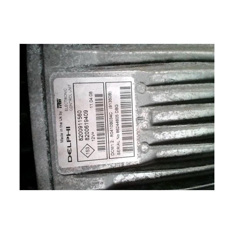 Calculateur moteur RENAULT CLIO 3 PHASE 1 d’occasion