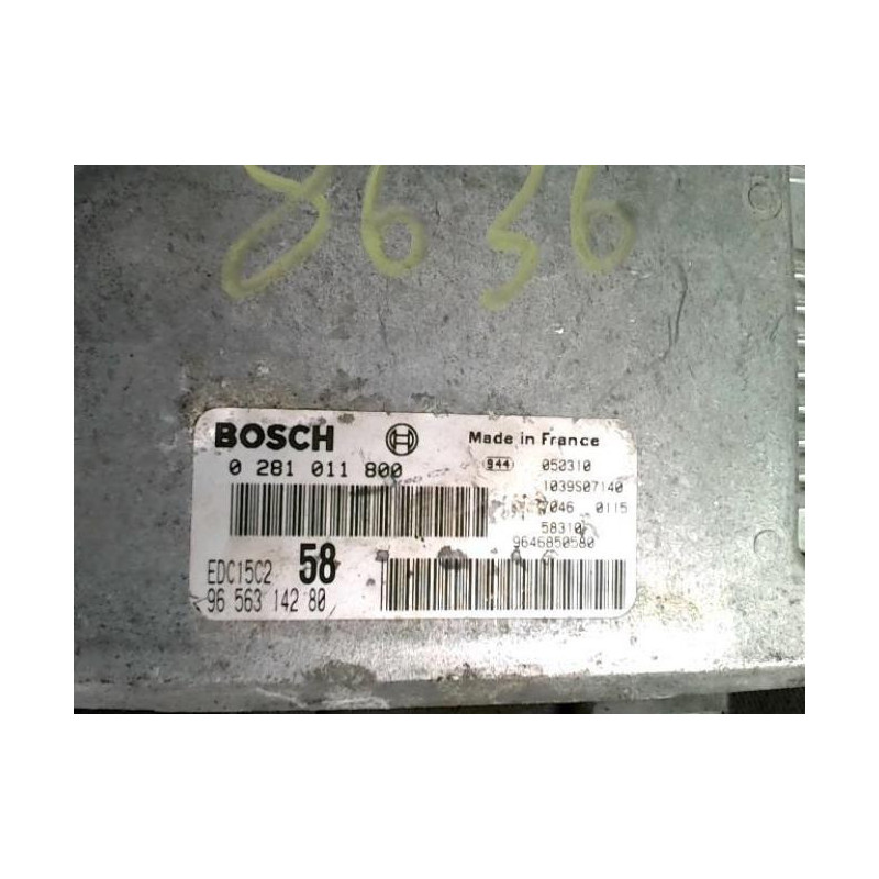 Calculateur moteur CITROEN C8 d’occasion