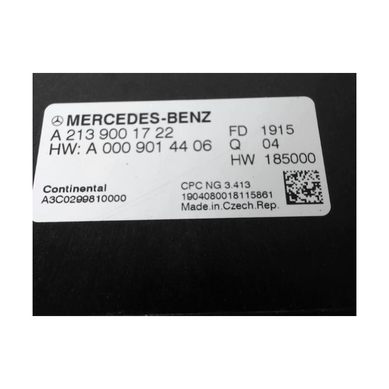 Calculateur de boite auto MERCEDES CLASSE A 177 d’occasion