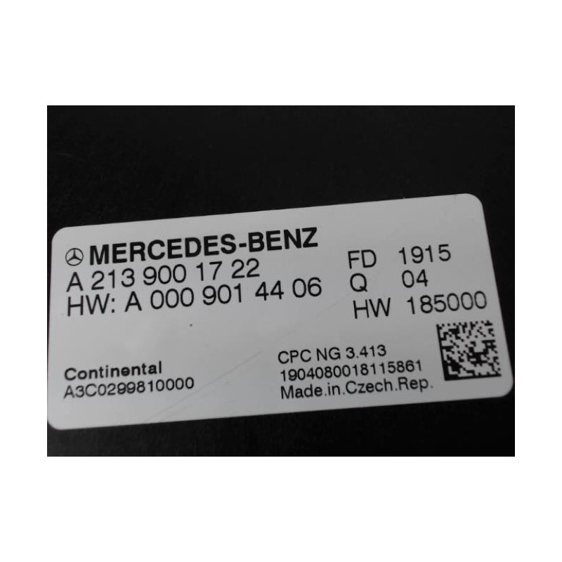 Calculateur de boite auto MERCEDES CLASSE A 177 d’occasion